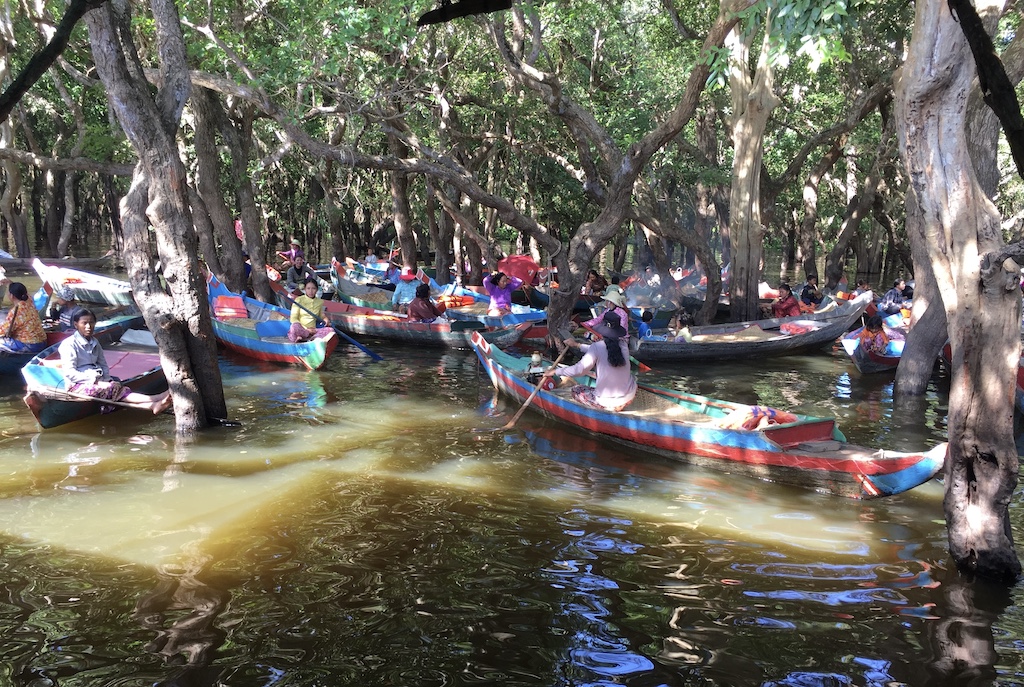 Floating village Cambodia 