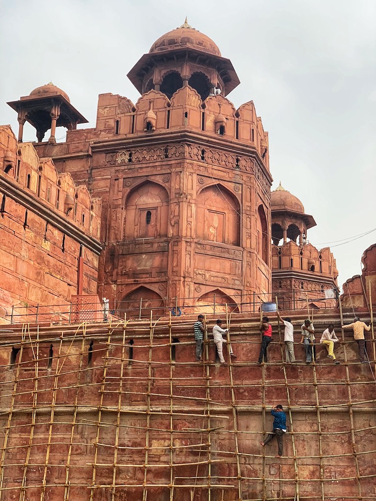 Outside the Red Fort India 