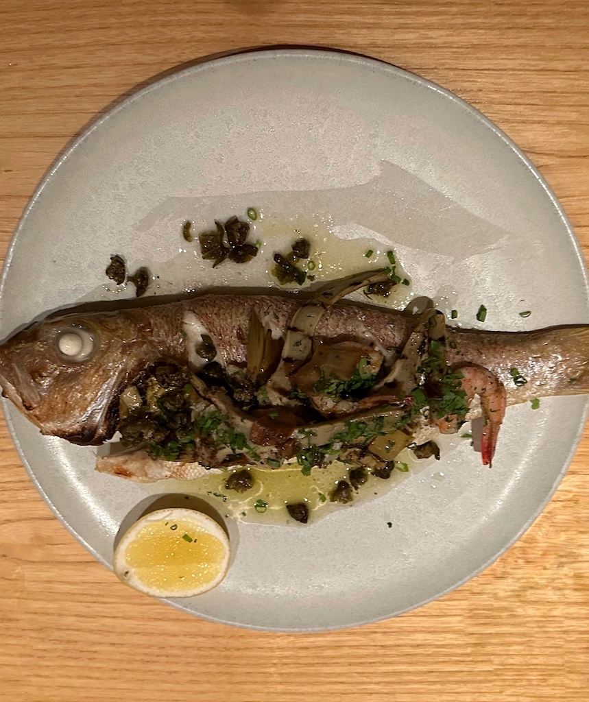 Luma restaurant fish dish 