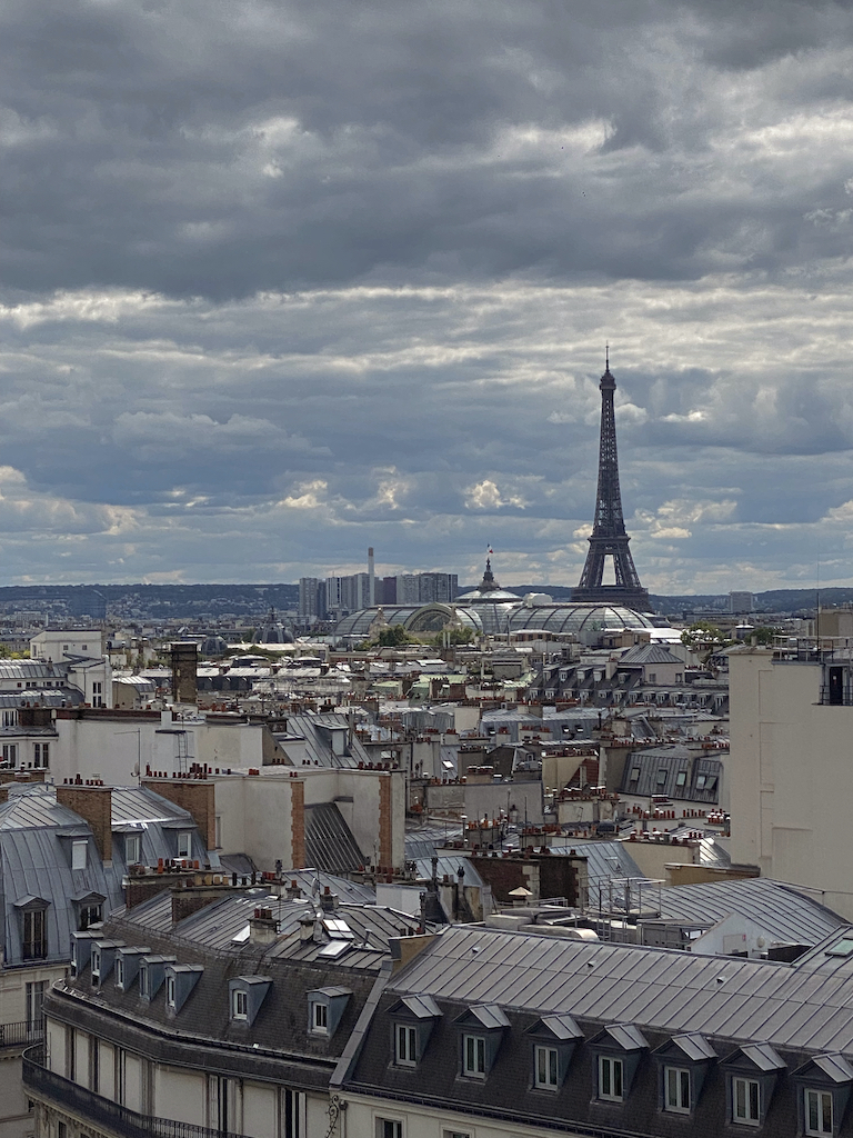 Panoramic view of Paris 