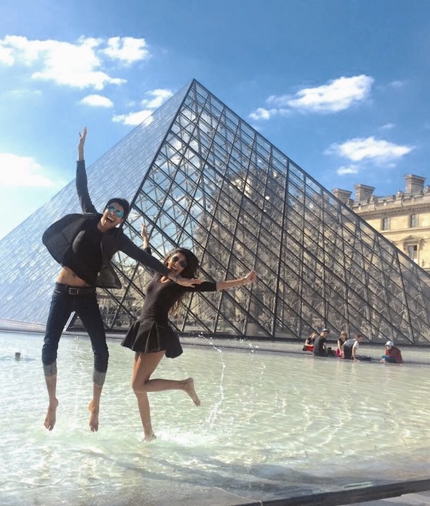 Visiting Musée Du Louvre in our one day in Paris itinerary 