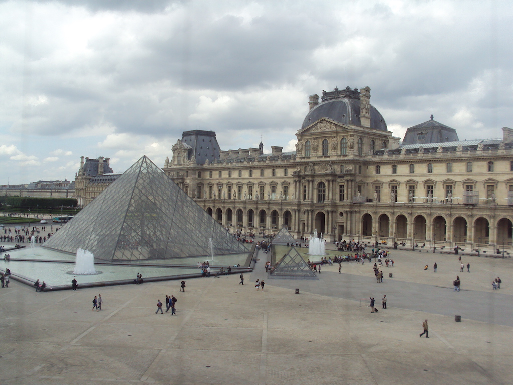 The Louvre, one of the most famous museums in the world 