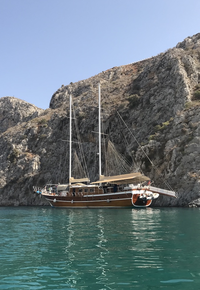Mediterranean boat trip 