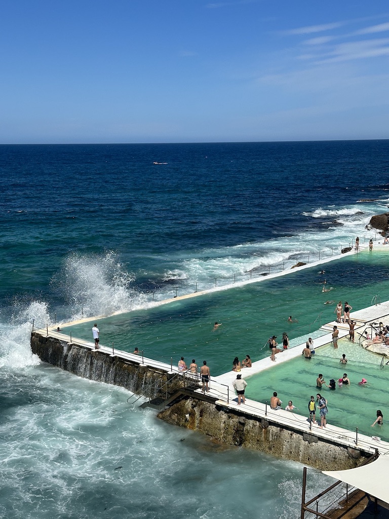 Visit the famous Bondi Icebergs Pool on your one day in Sydney itinerary 
