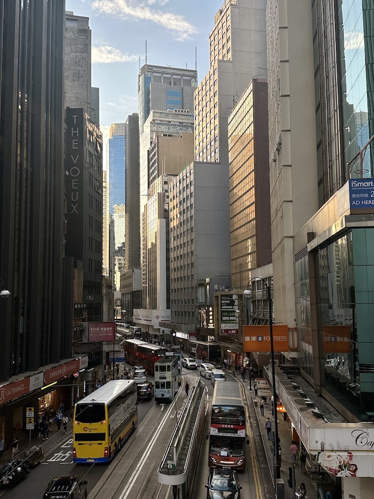 Hong Kong beautiful skyscrapers 