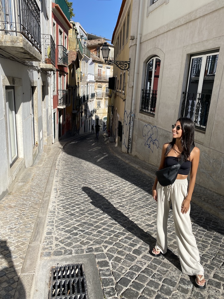 Exploring Lisbon streets