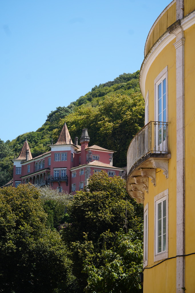 Sintra in Lisbon in summer