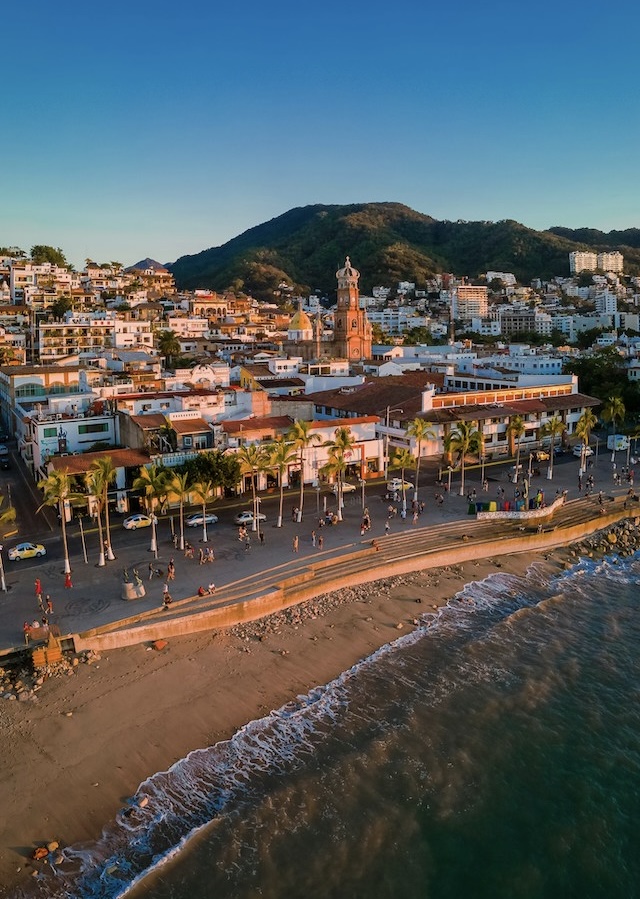 Downtown Puerto Vallarta and the Malecon