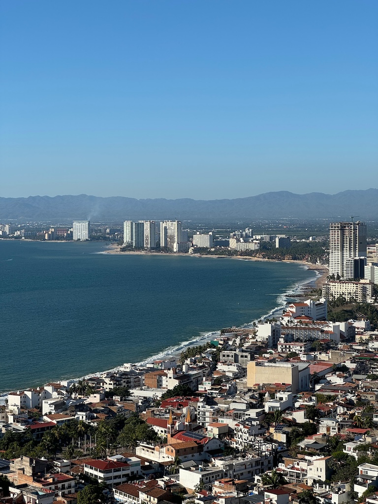 View from the top of Mirador de la Cruz