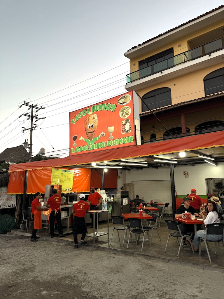 street taco restaurant in Bucerias