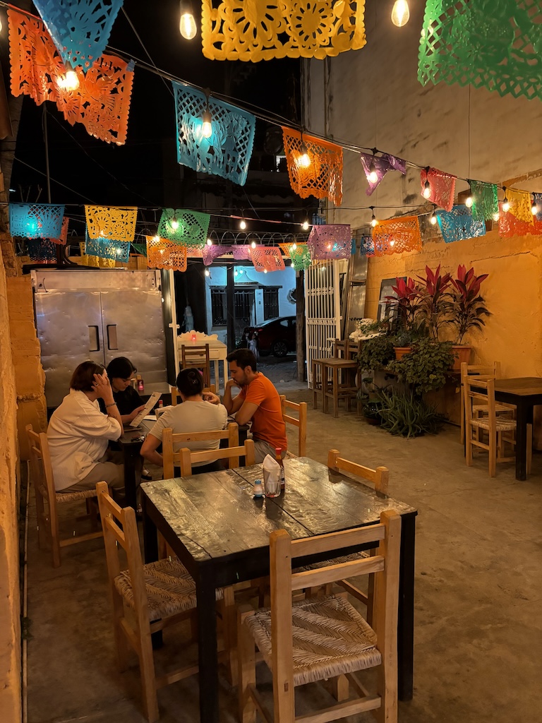 Taco restaurant in the Romantic Zone