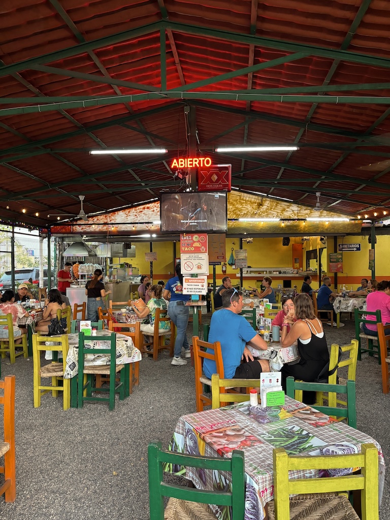 Taco restaurant in Vallarta