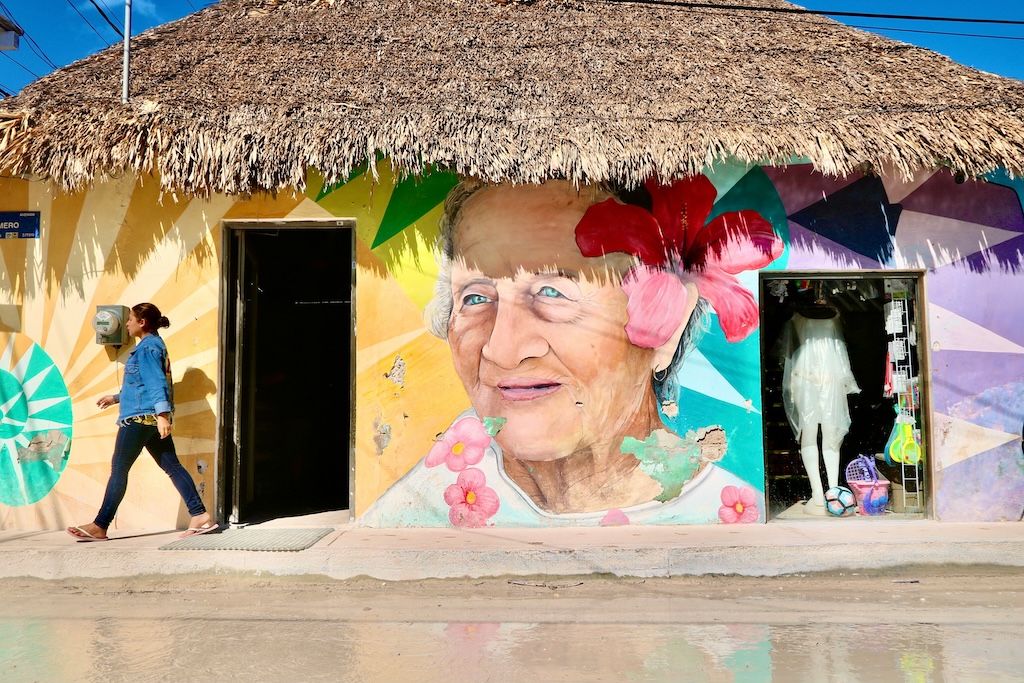 Street art of Holbox Island