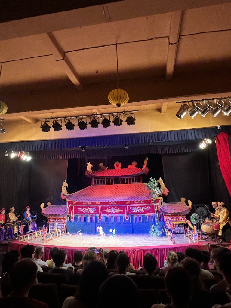 Water puppet show Vietnam