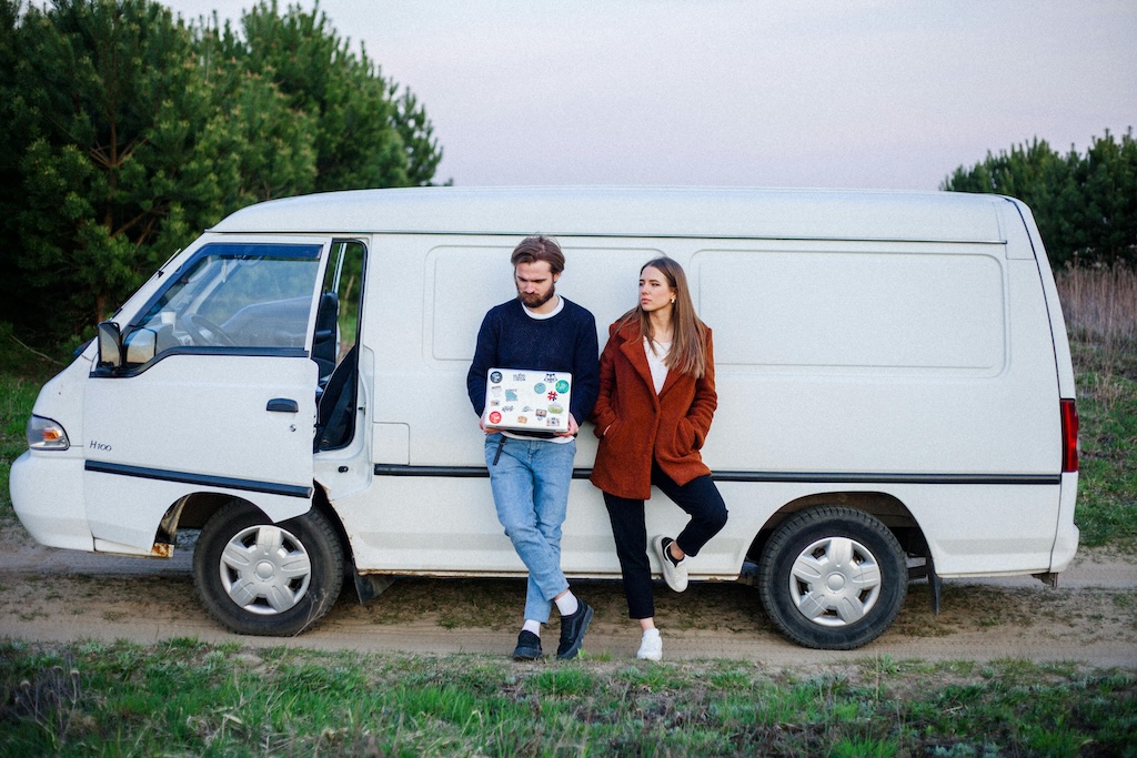 mobile office van