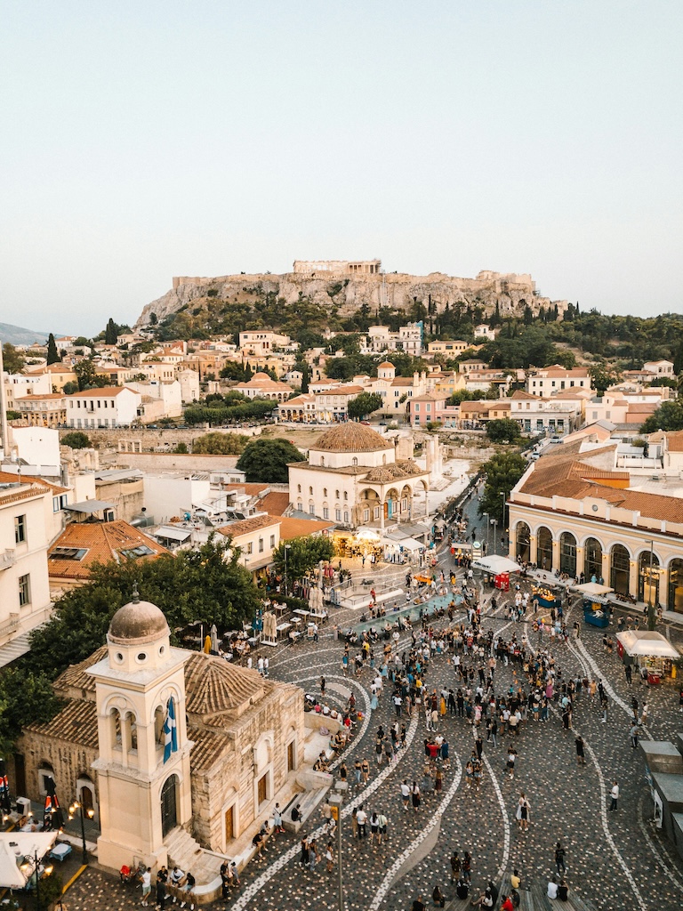 Athens down town 