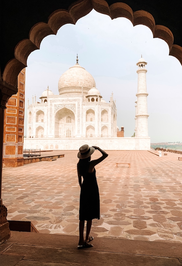 View point of the Taj Mahal