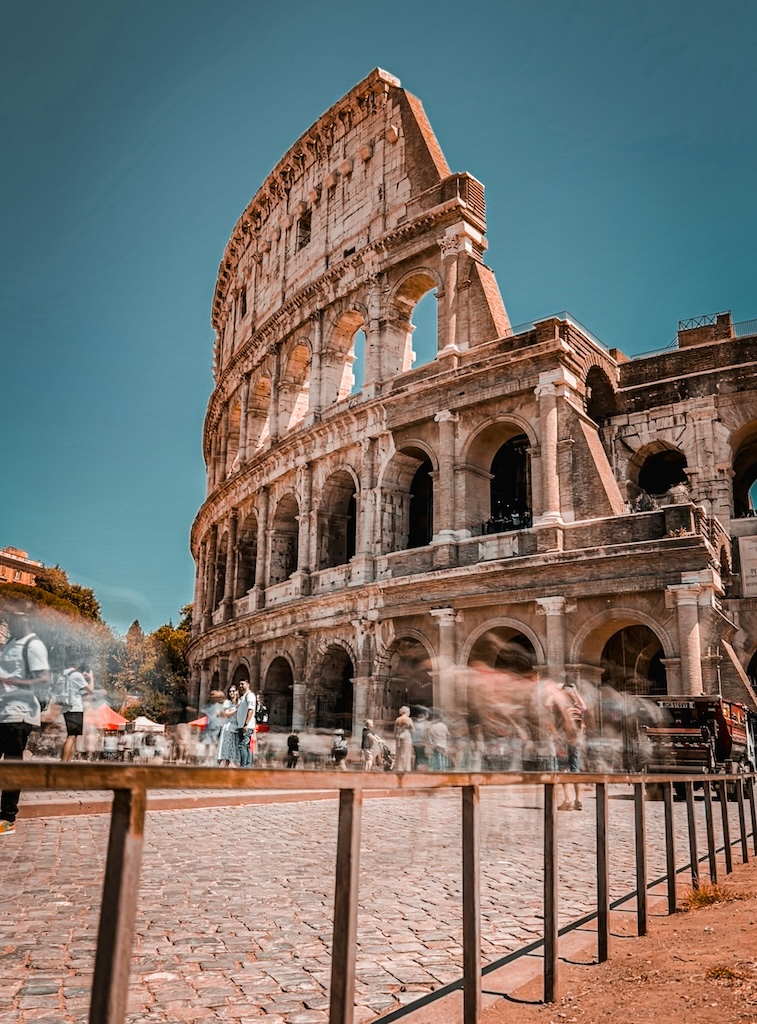 The Colosseum in Rome 