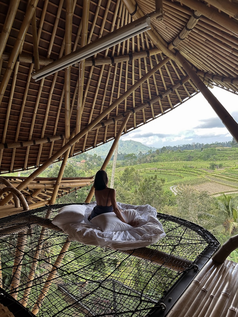 Sidemen rice field views