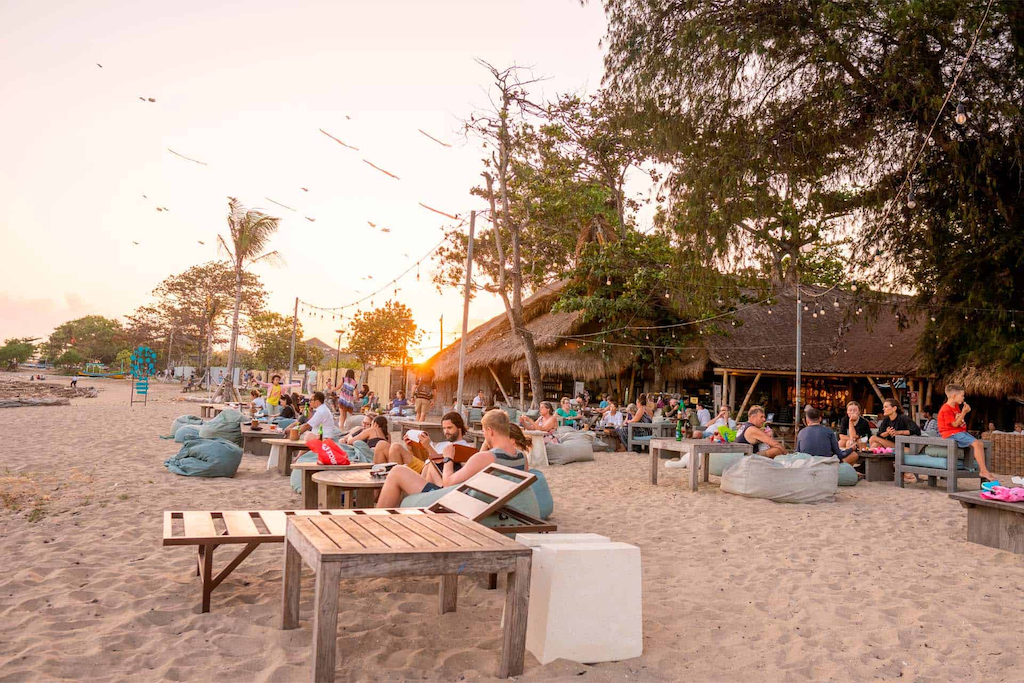 Beachfront warung