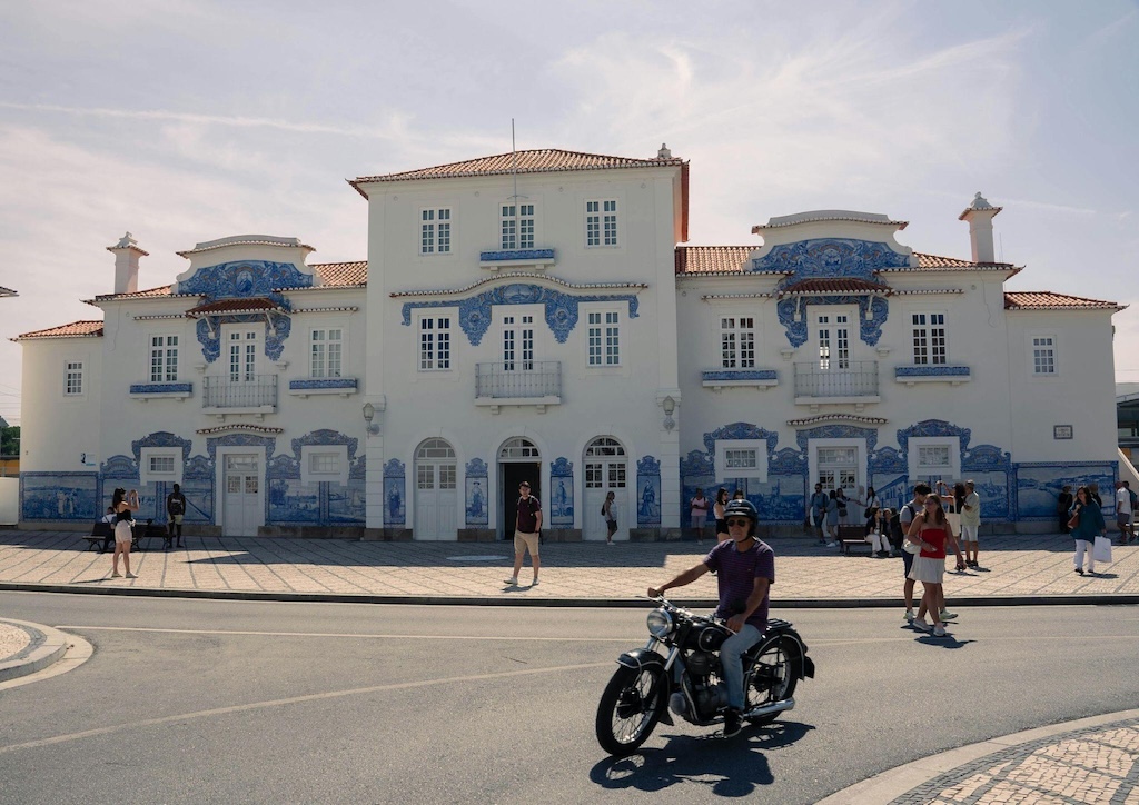 Blue Azulejos in Portugal