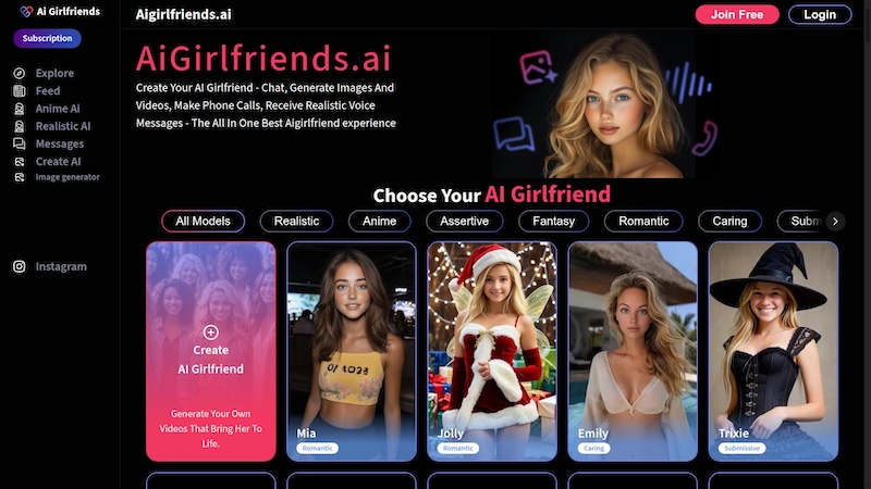 AIGirlfriends.ai