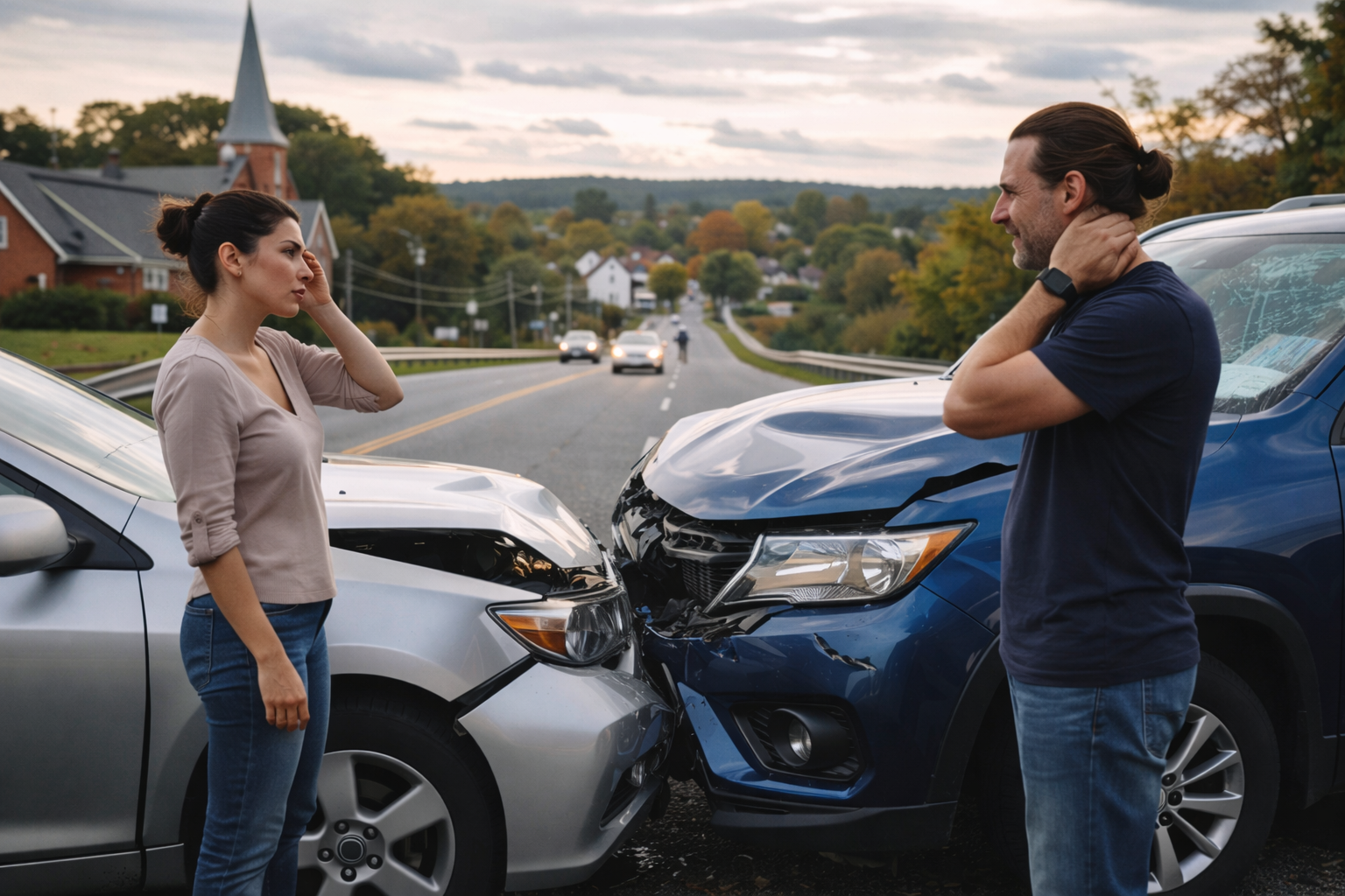 Share Fault in a Car Accident in Lancaster
