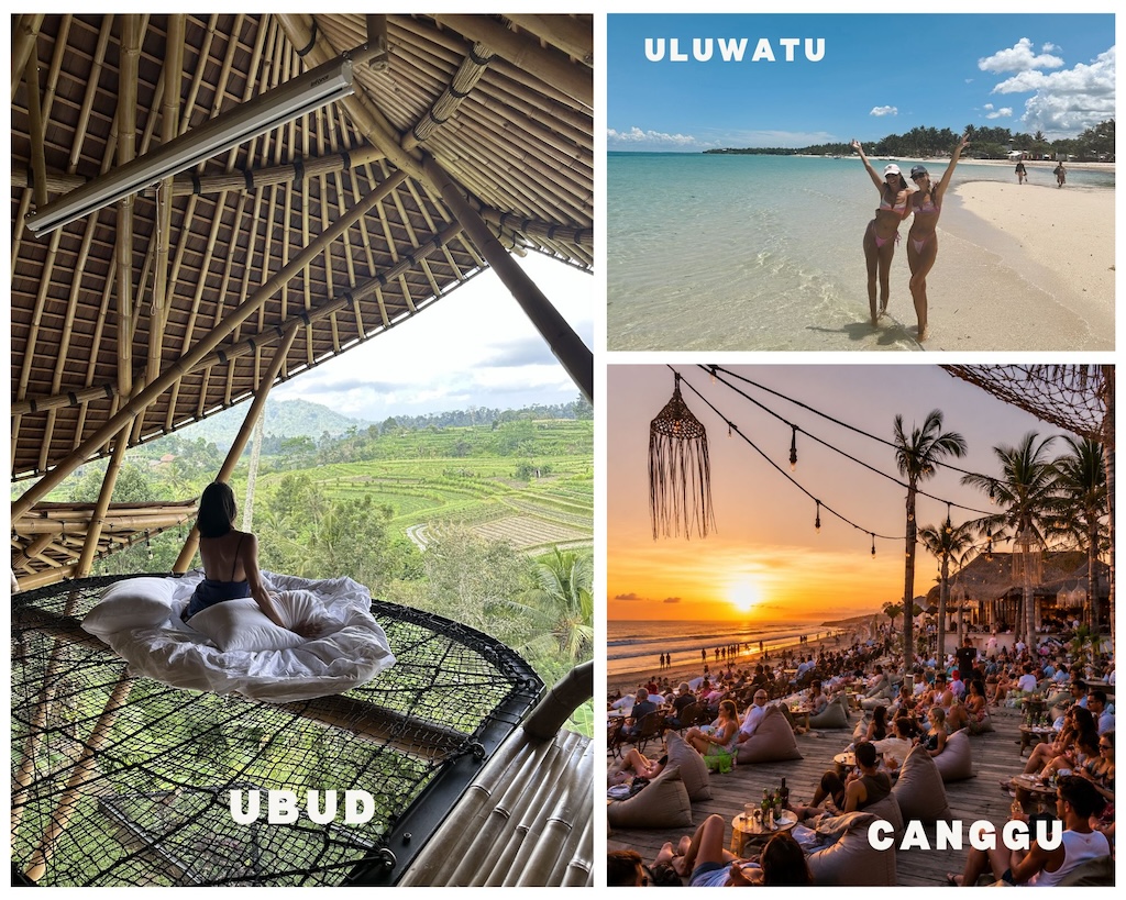 Areas of Bali where to stay for your 5 day itinerary 